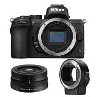 NIKON Z50 + 16-50mm VR + FTZ II